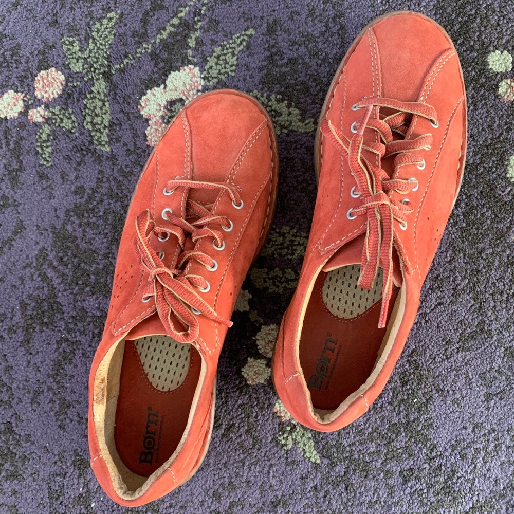 Born Leather/Suede Sneakers